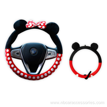 Plush Keep Warm Car Accessories Steering Wheel Cover